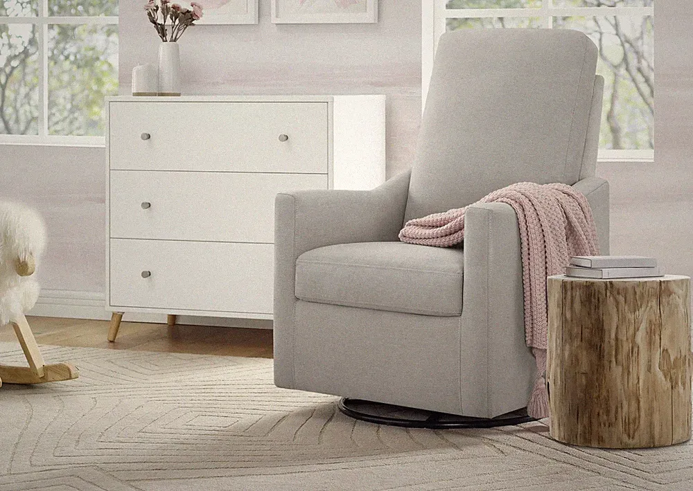 delta children mercer electronic power recliner and swivel glider