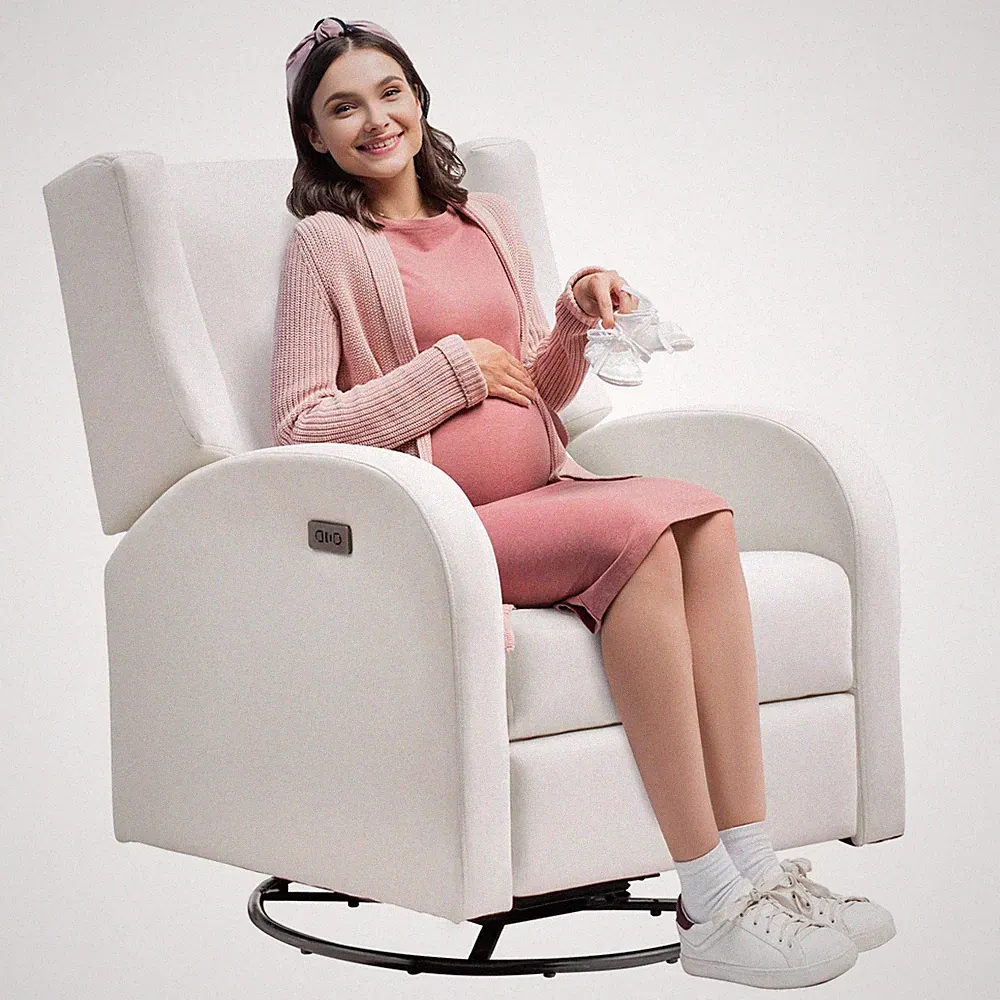 New Listing [New]Electronic Power Recliner and Swivel Glider, 250 lbs Weight Capacity Swivel
